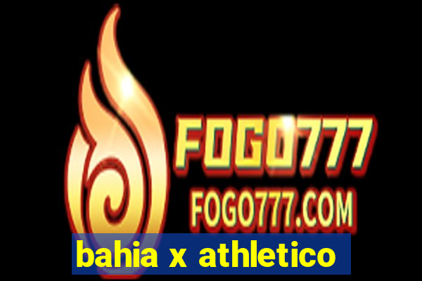 bahia x athletico-pr ao vivo